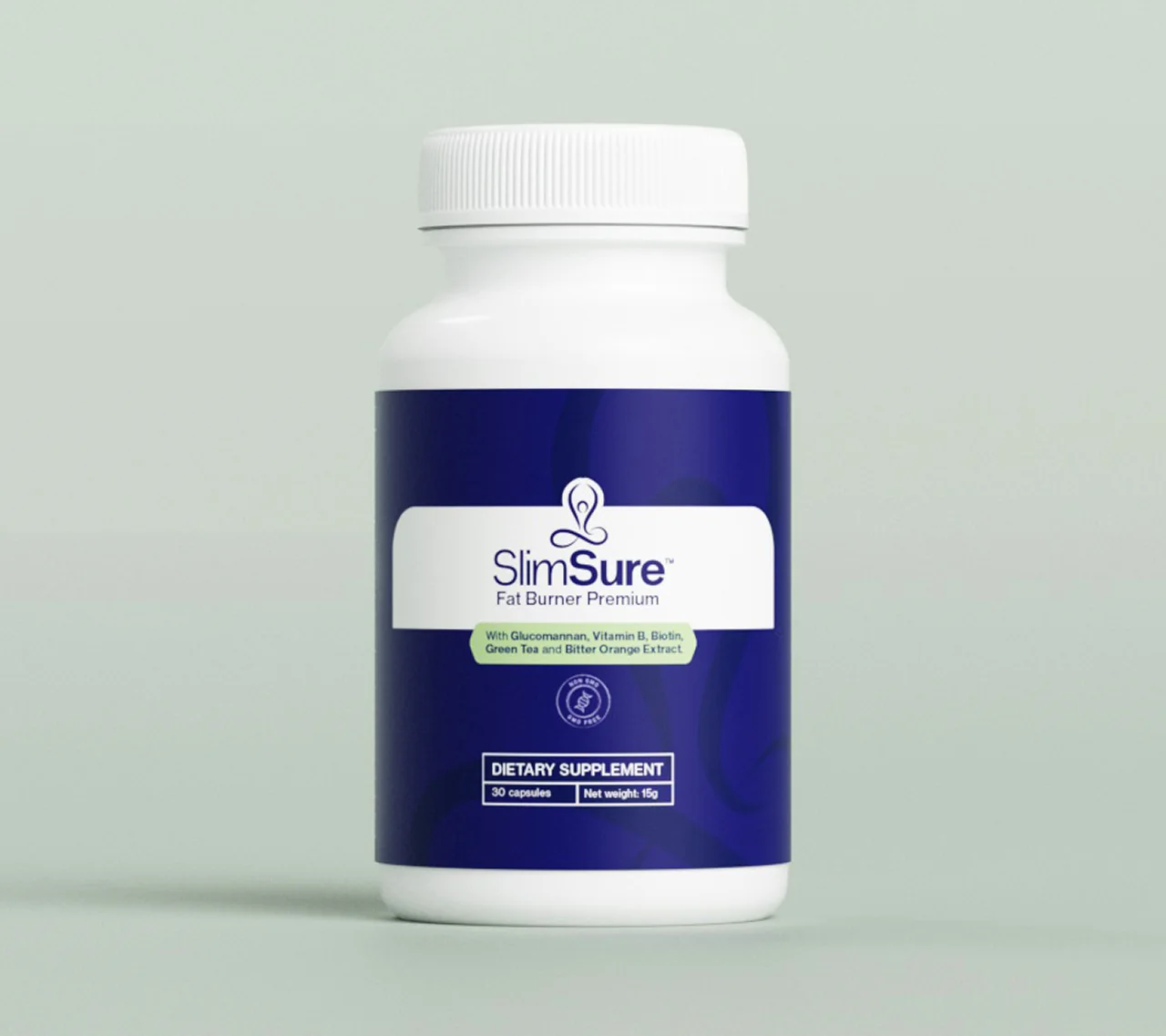 SlimSure Fat Burner Premium bottle with 30 capsules