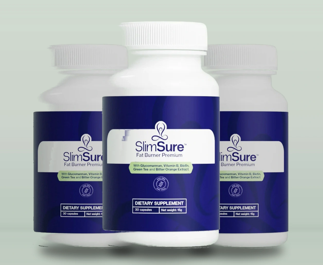 Three bottles of SlimSure Fat Burner Premium